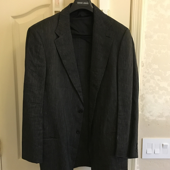 Giorgio Armani Suit Black - Picture 1 of 3
